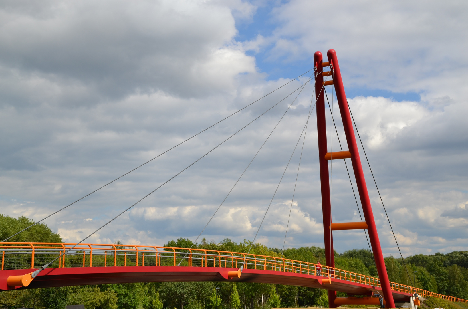 die rote Bruecke