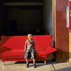 Die rote Couch