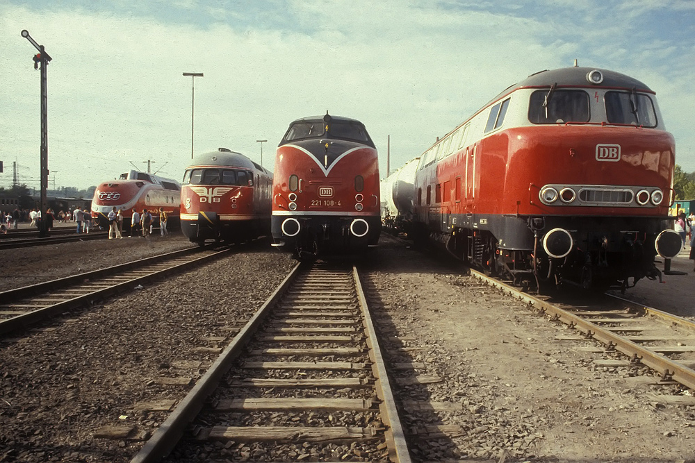 Die rote DB-Flotte 1985