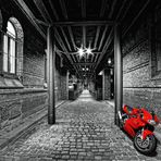 ... die rote Ducati ...