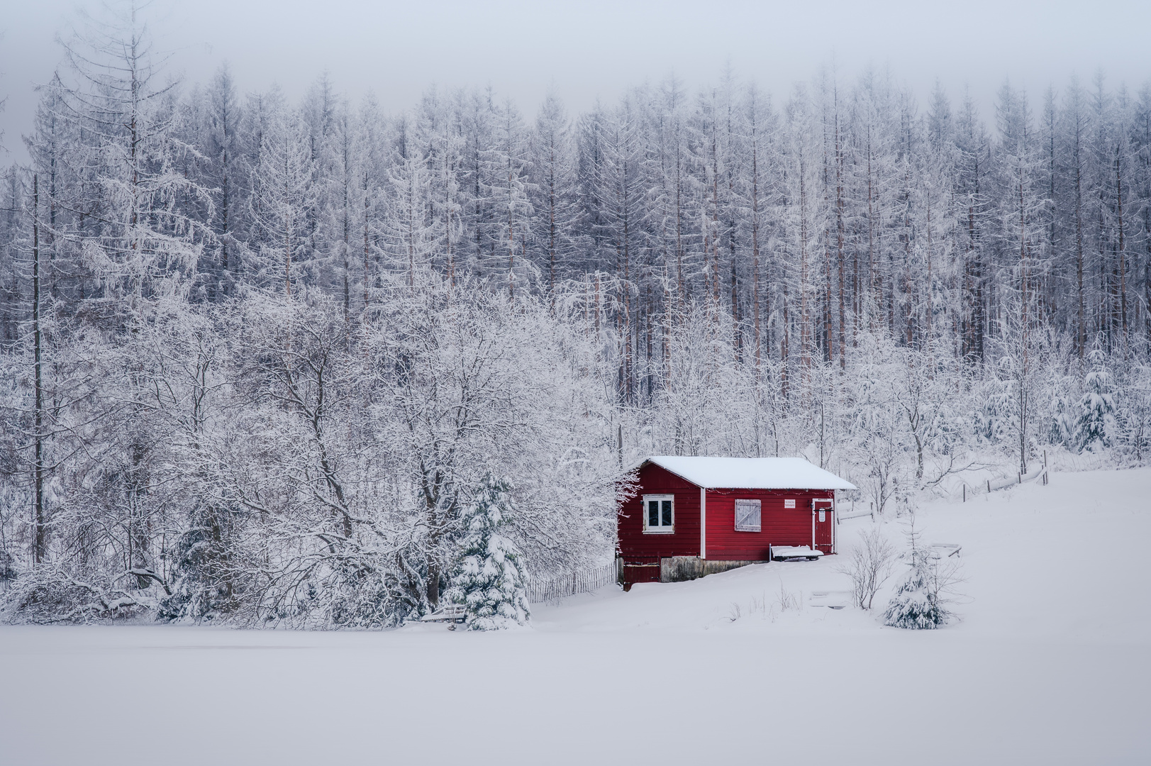 Die rote Hütte