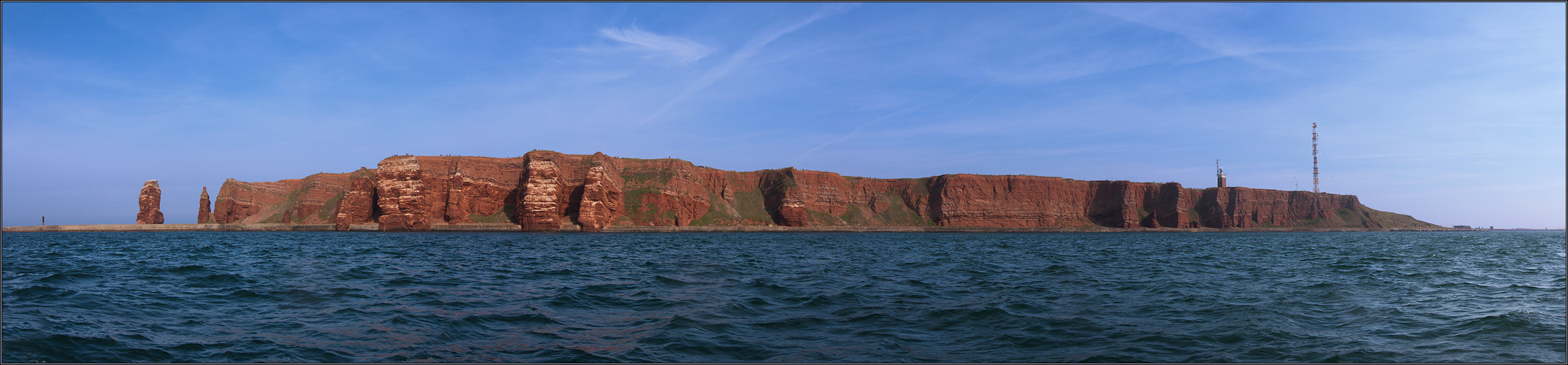 Die rote Kant von Helgoland