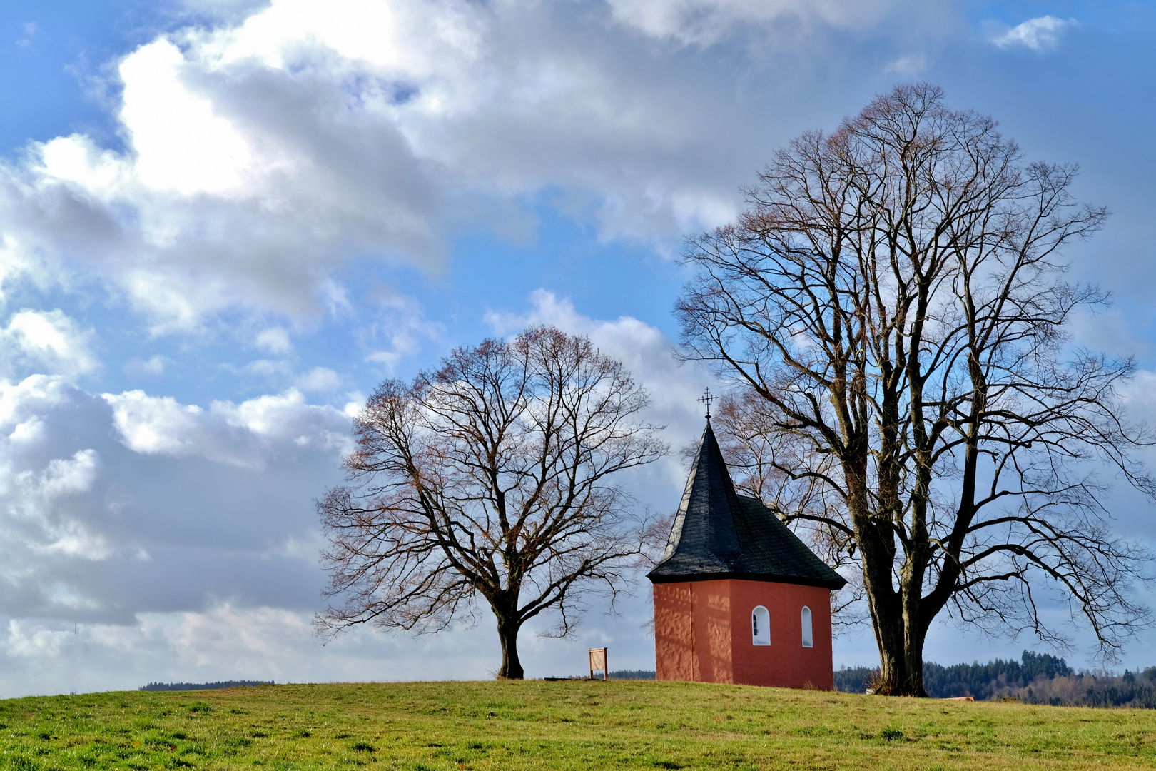 Die rote Kapelle in Friesenhagen