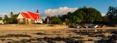 Die rote Kirche von Mauritius