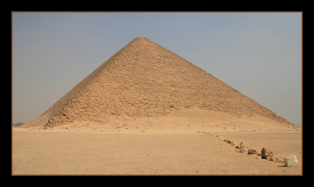 Die Rote Pyramide von Dashur