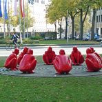 die rote Sitz-Konferenz