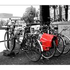 Die rote Tasche von Amsterdam