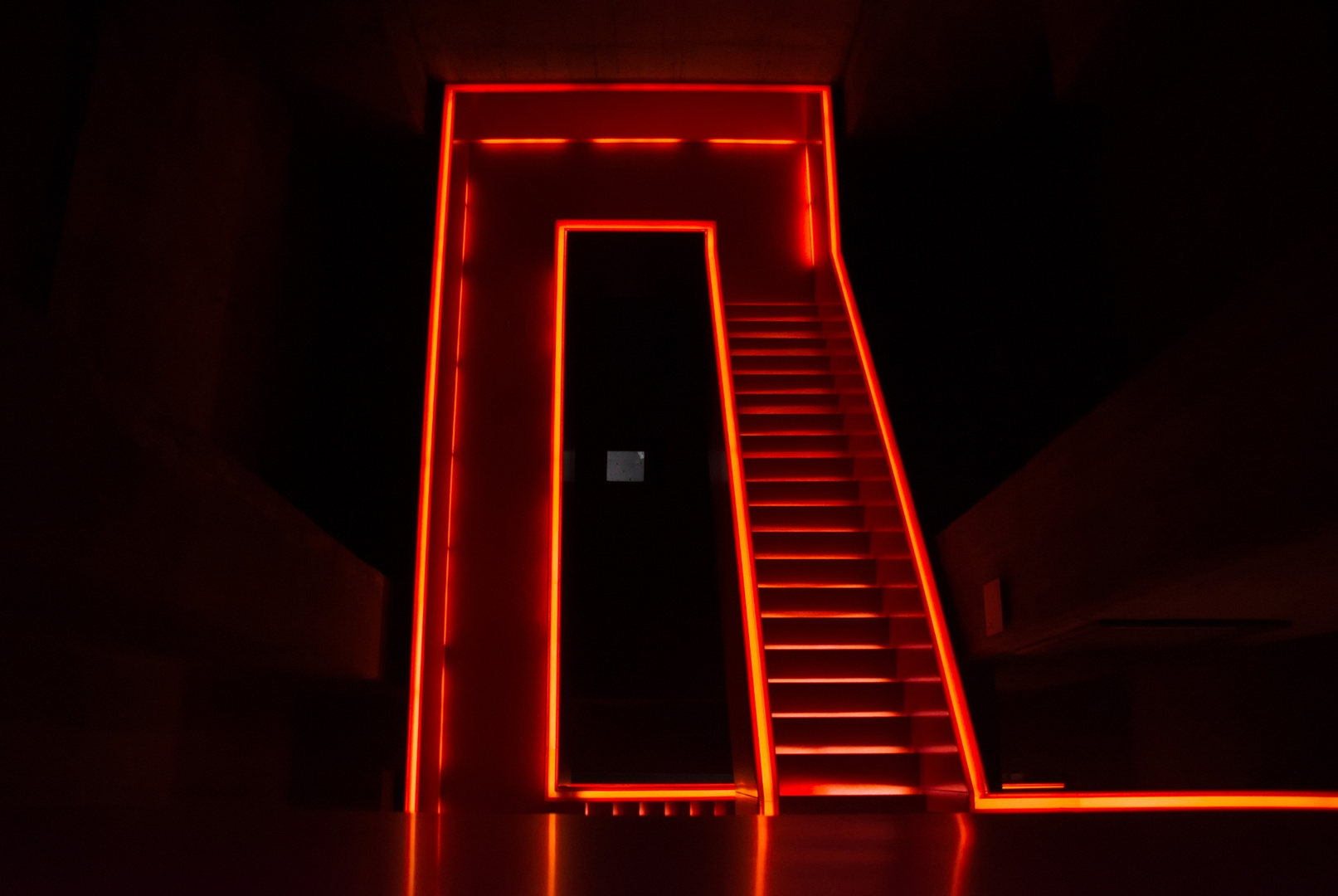 die rote Treppe