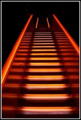 die rote Treppe in der Zeche Zollverein II