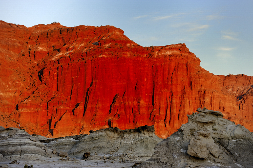 Egal Was Auch Passiert Die Rote Wand Steht Hinter Dir Die Rote Wand Foto & Bild | landschaft, vulkanlandschaften