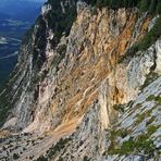 " Die Rote Wand* Aussichtspunkt Bergsturz 1348 am Dobratsch "