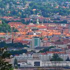 Die roten Dächer der Grazer Altstadt