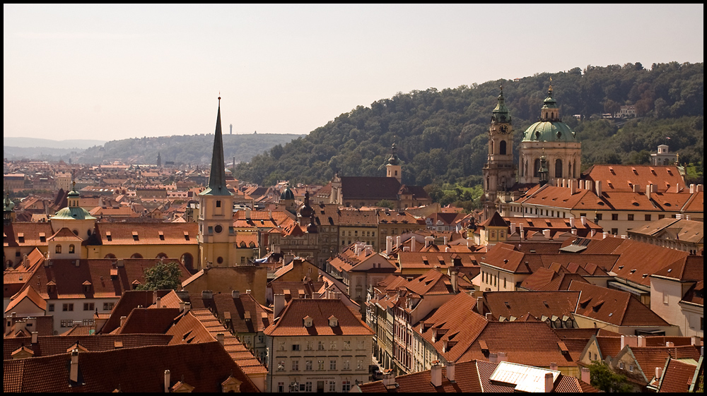 die roten Dächer von Prag...