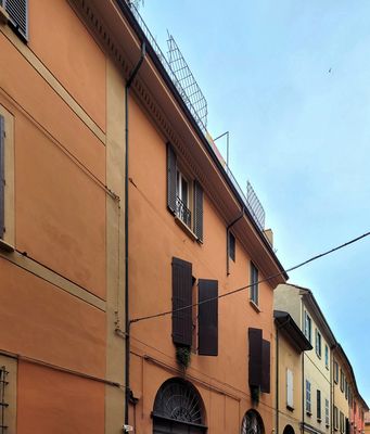 Die roten Fassaden von Bologna