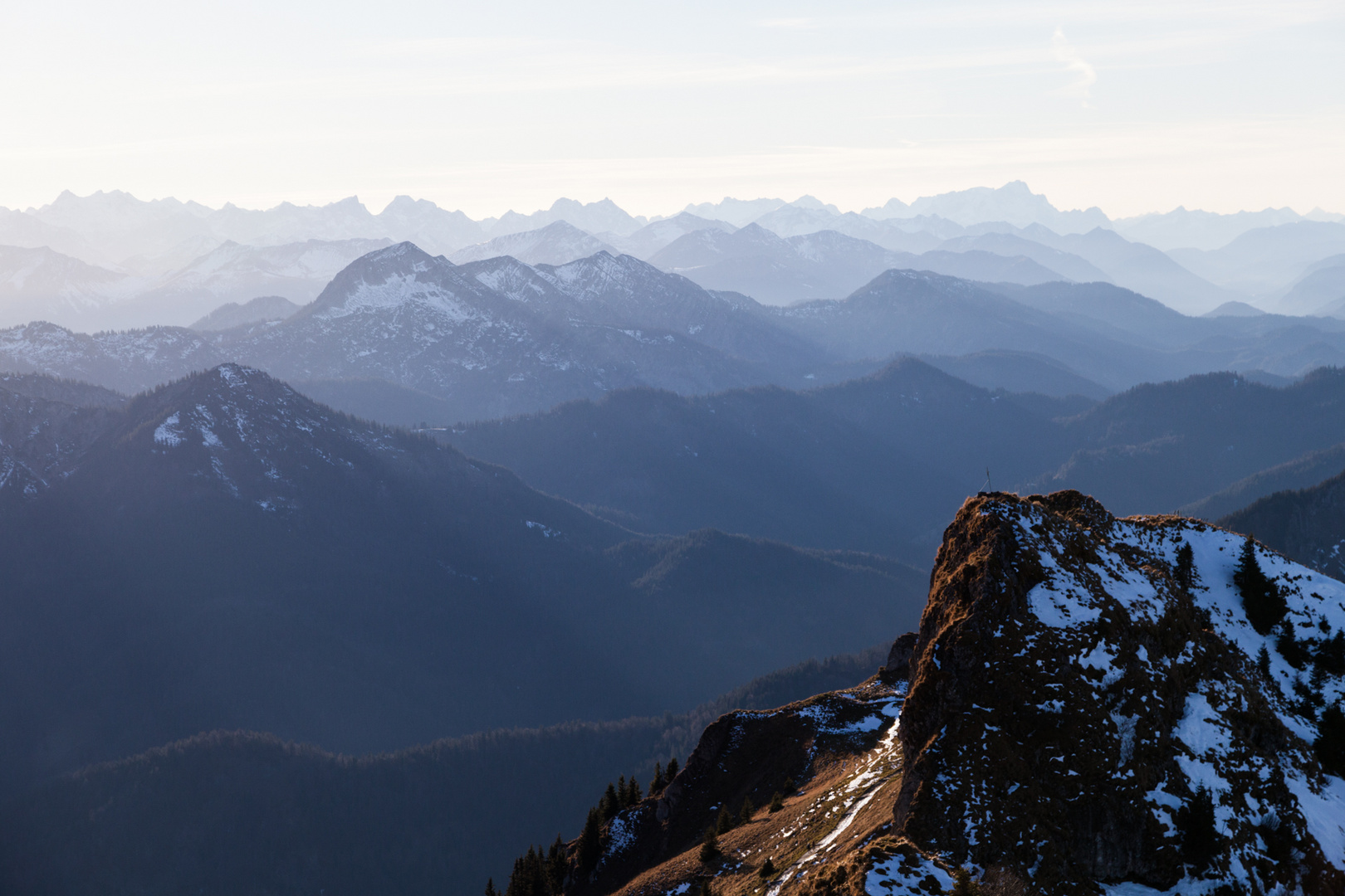 Die Rotwand im Mangfallgebirge