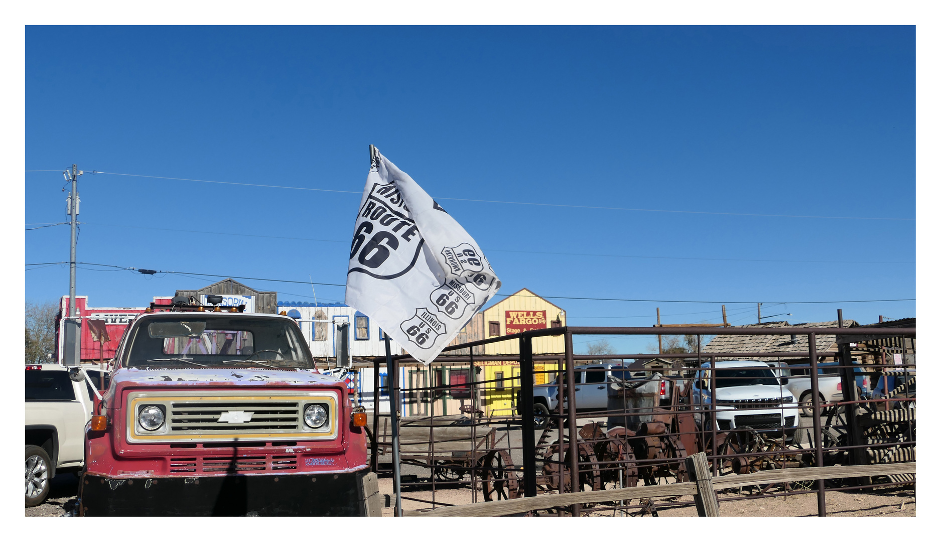 Die Route 66 und Seligman