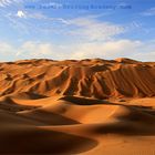 Die Rub al-Khali im Abendlicht