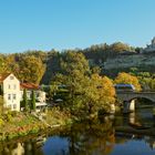 Die Rudelsburg über der Saale