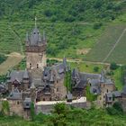 Die Rückseite der Reichsburg in Cochem