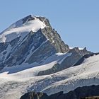 Die Rückseite ist mehr was für Kletterer beim 4027 m hohen Allalinhorn...