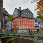 Die Rückseite vom Roten Haus in Monschau