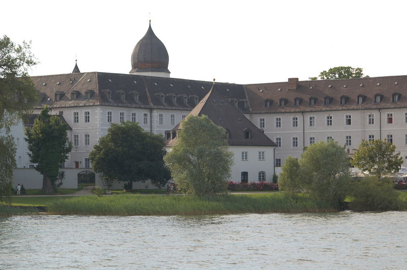 die rückseite von Frauenchiemsee