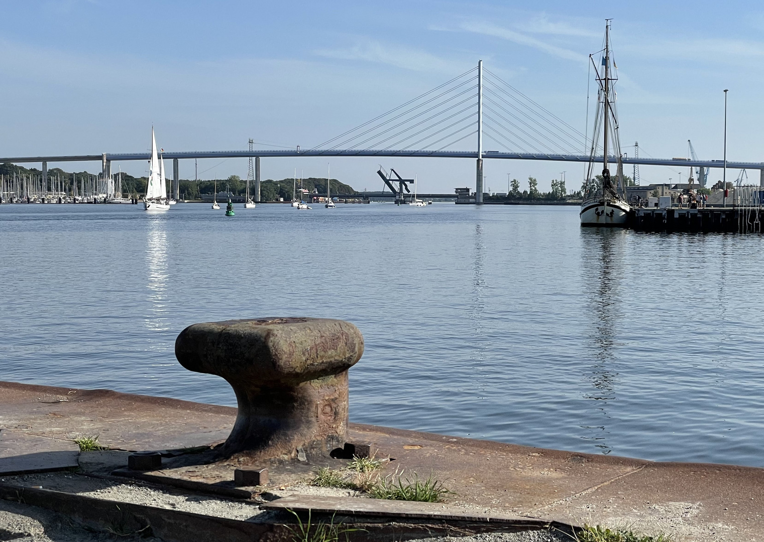 Die Rügenbrücke...