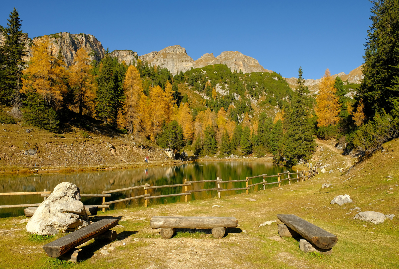 Die Ruhe am Bergsee