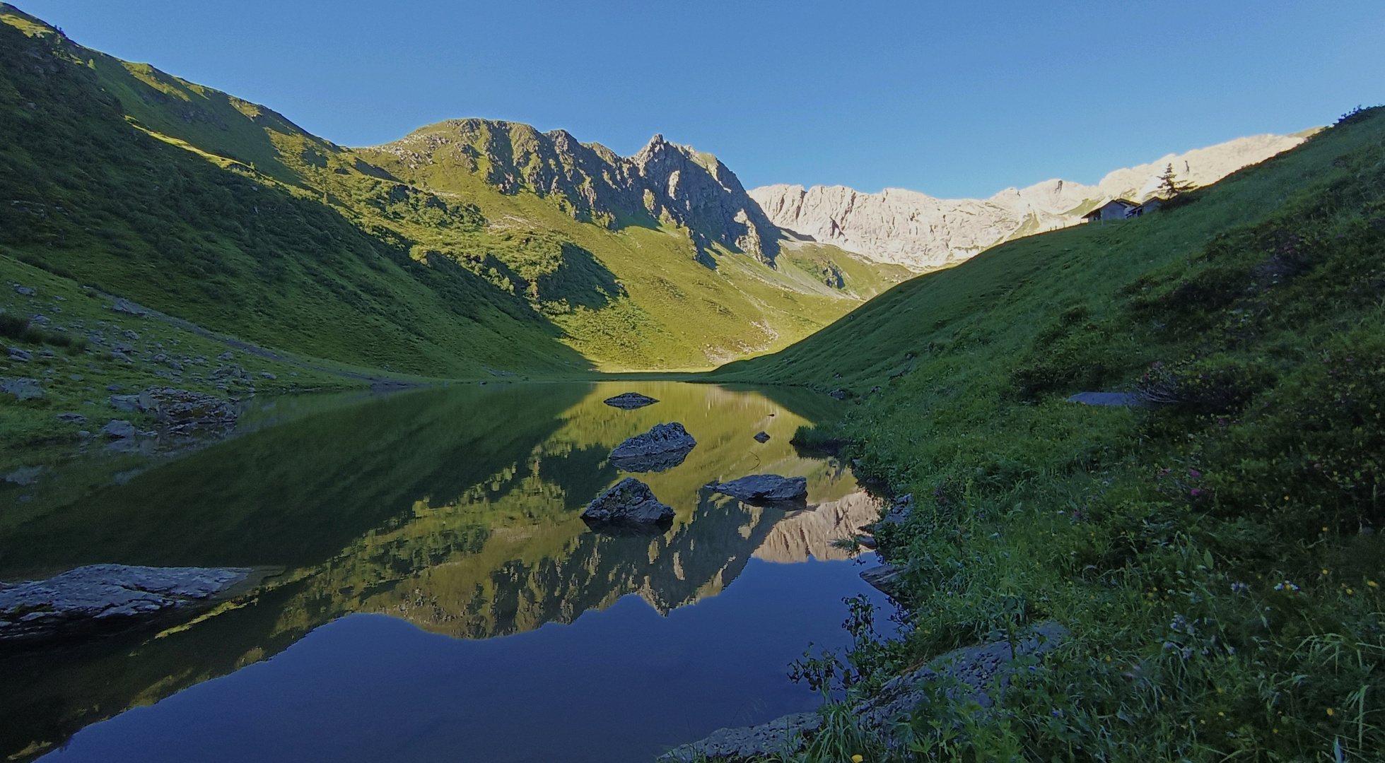 Die Ruhe am Unteren Stuckensee...