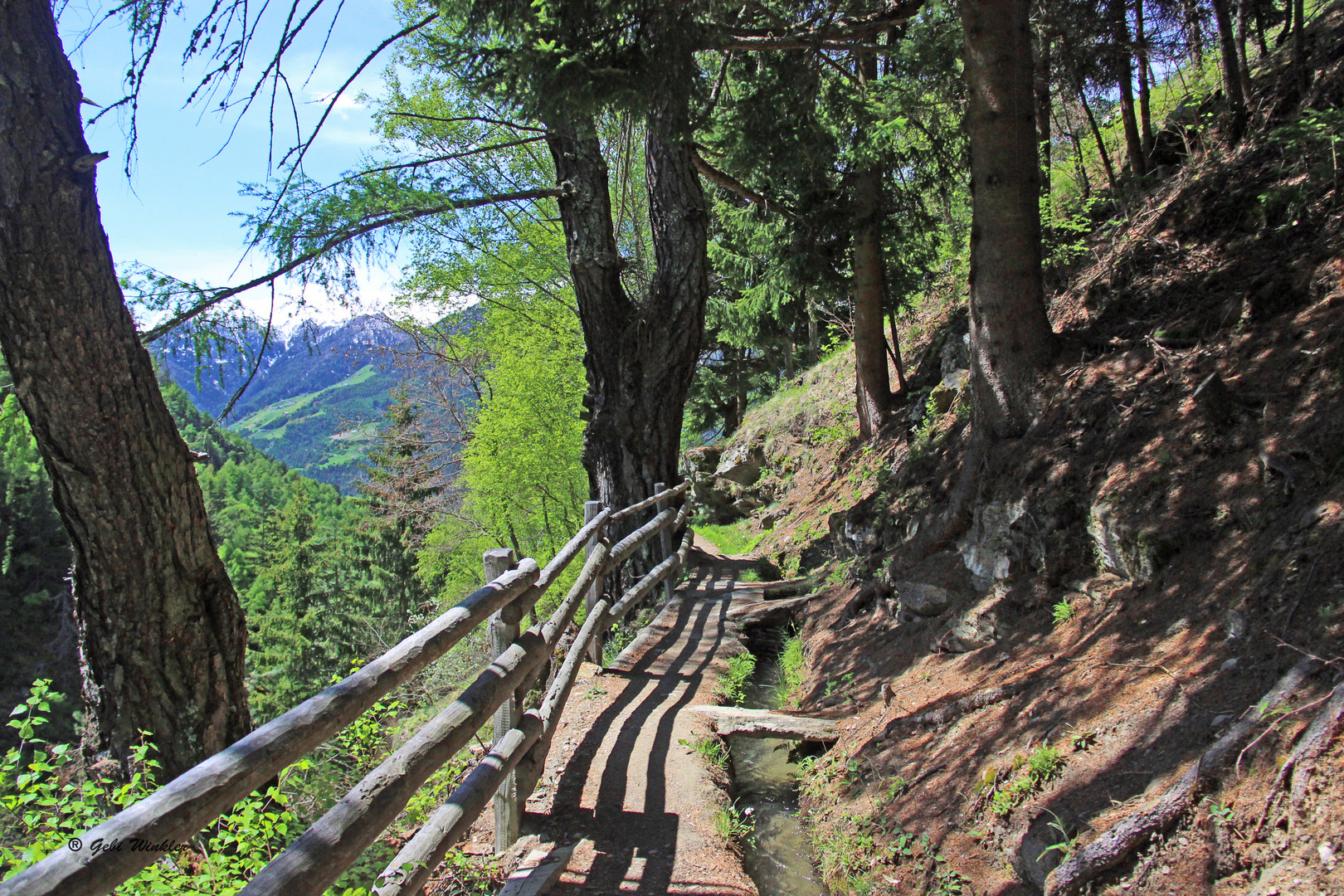 die Ruhe der Waalwege im Vinschgau