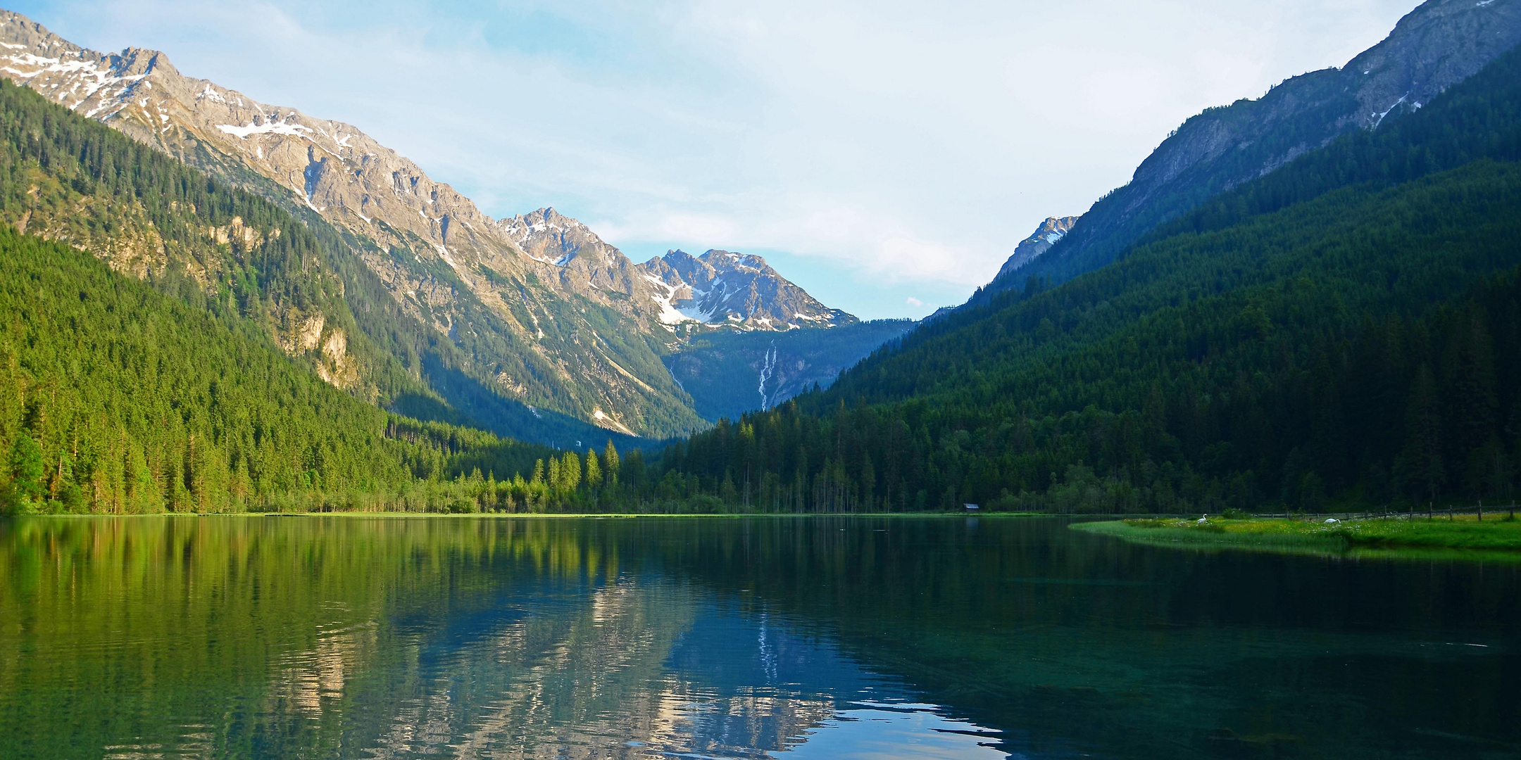 Die Ruhe genießen - Jägersee am späten nachmittag