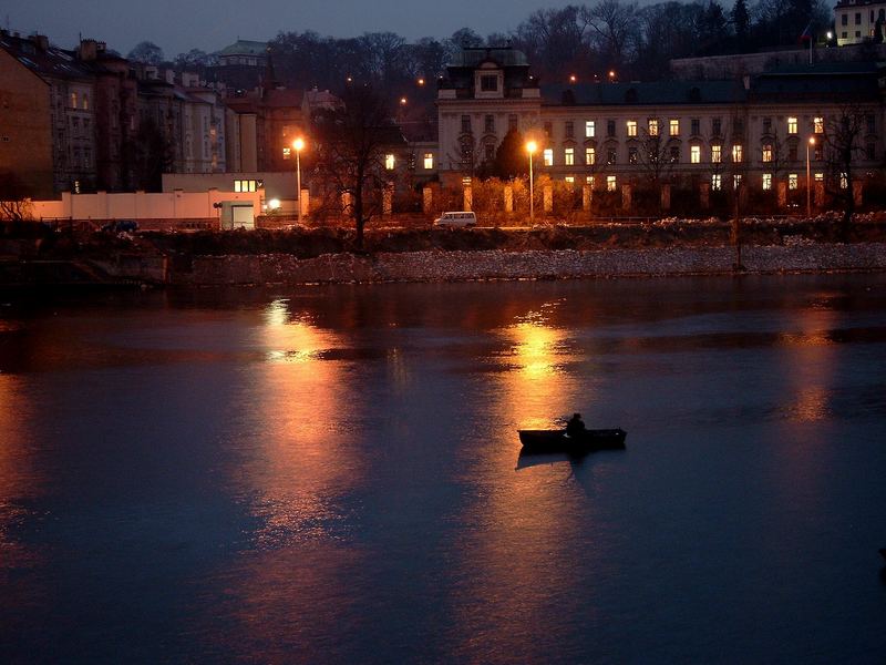 Die Ruhe im Foto ist zu spüren - Prag-Bilder