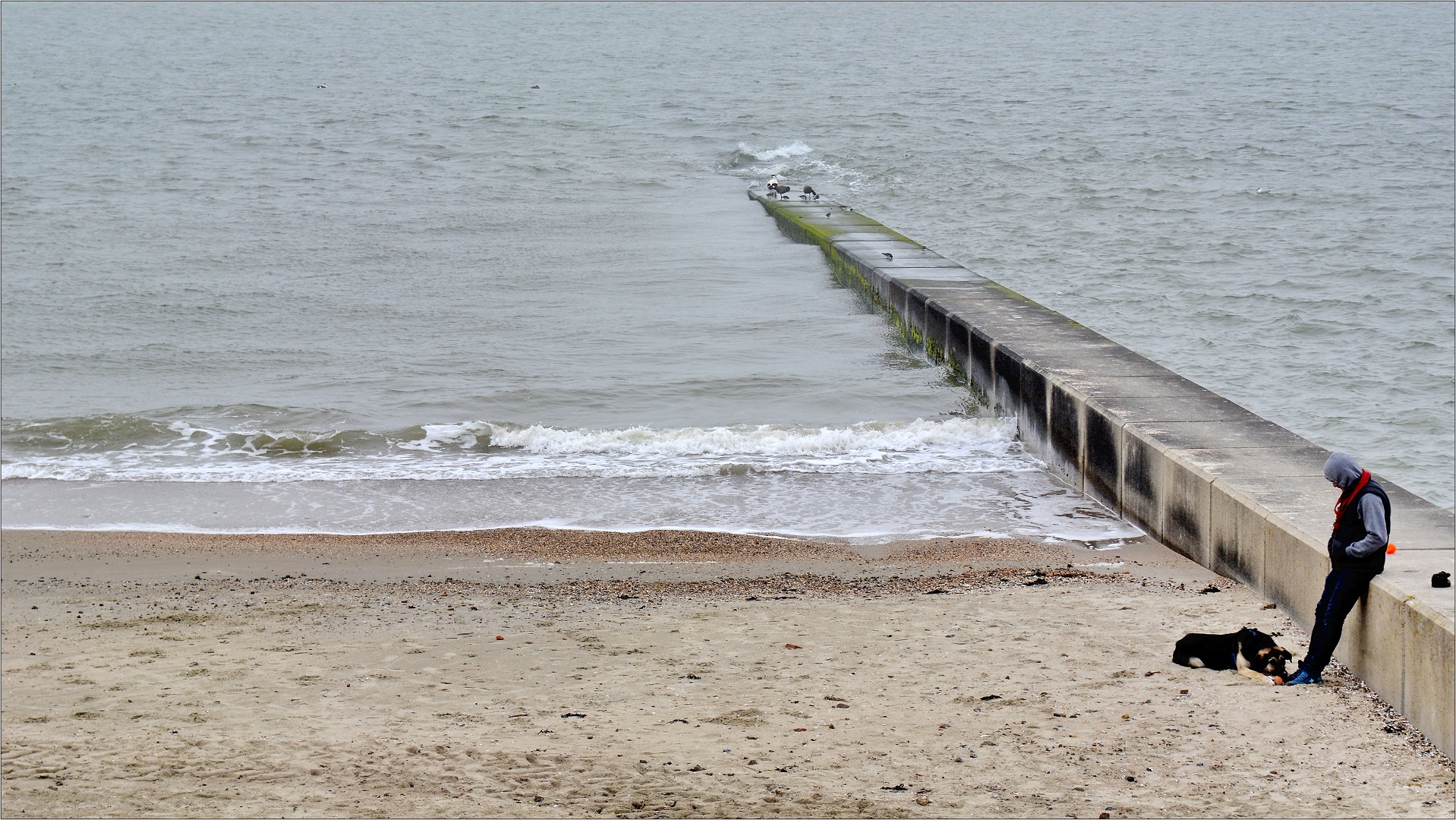 Die Ruhe und das Rauschen der Nordsee genießen