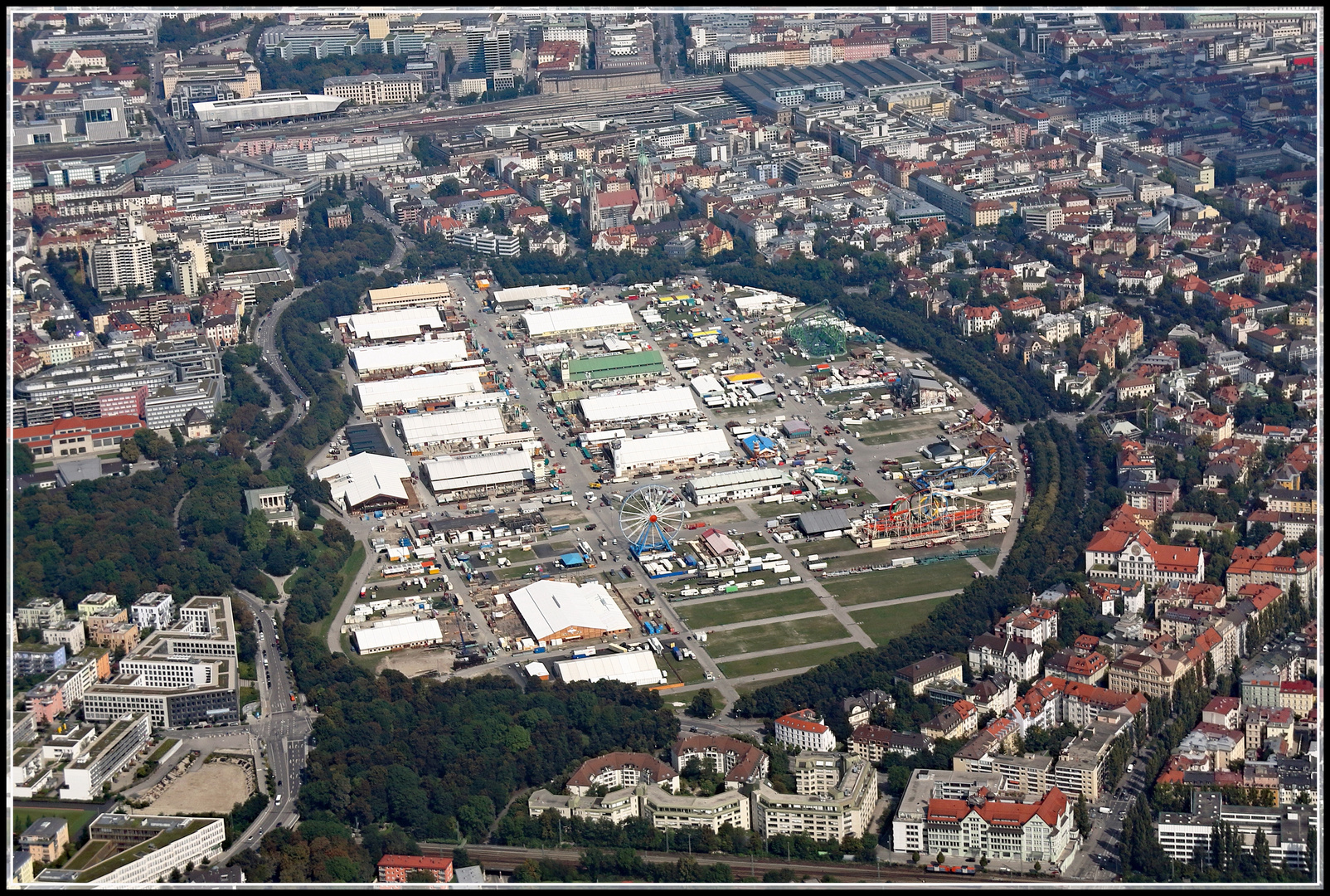 "Die Ruhe vor dem Sturm" - Münchner Theresienwiese