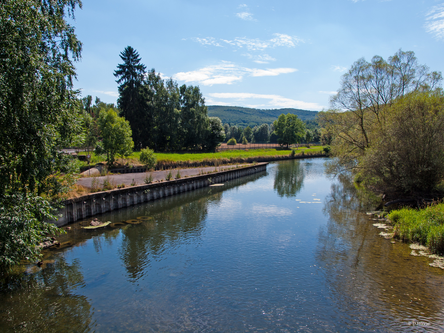 die Ruhr bei Arnsberg