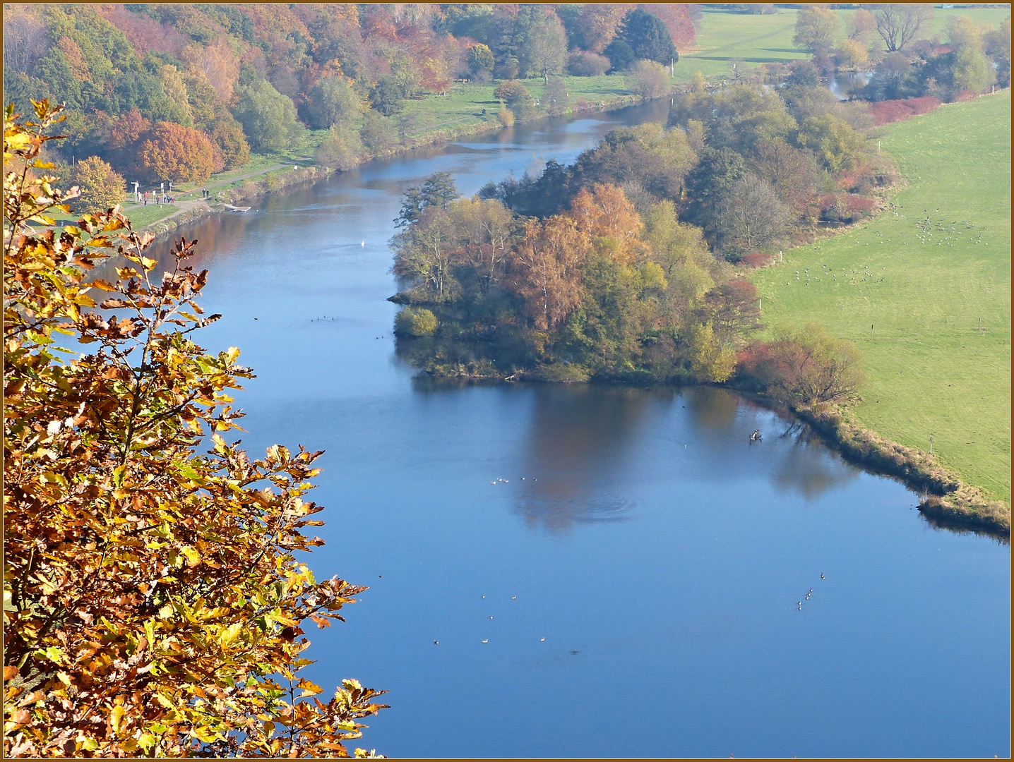 Die Ruhr im Herbst