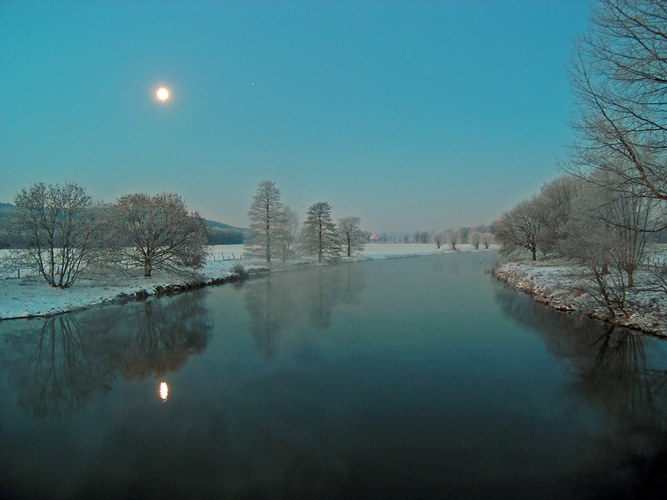 Die Ruhr im Winter