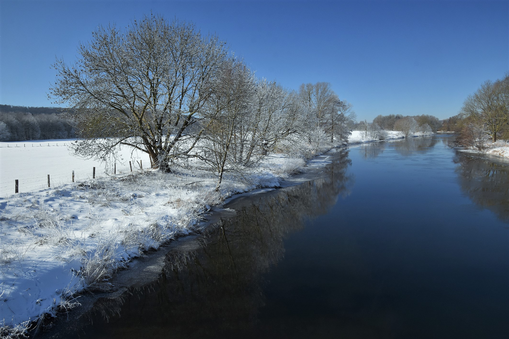 Die Ruhr im Winter....