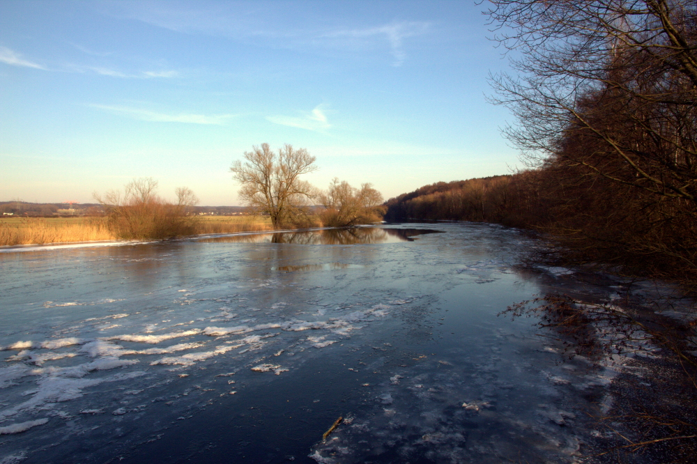 Die Ruhr im Winter