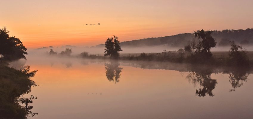 Die Ruhr vor Sonnenaufgang.....