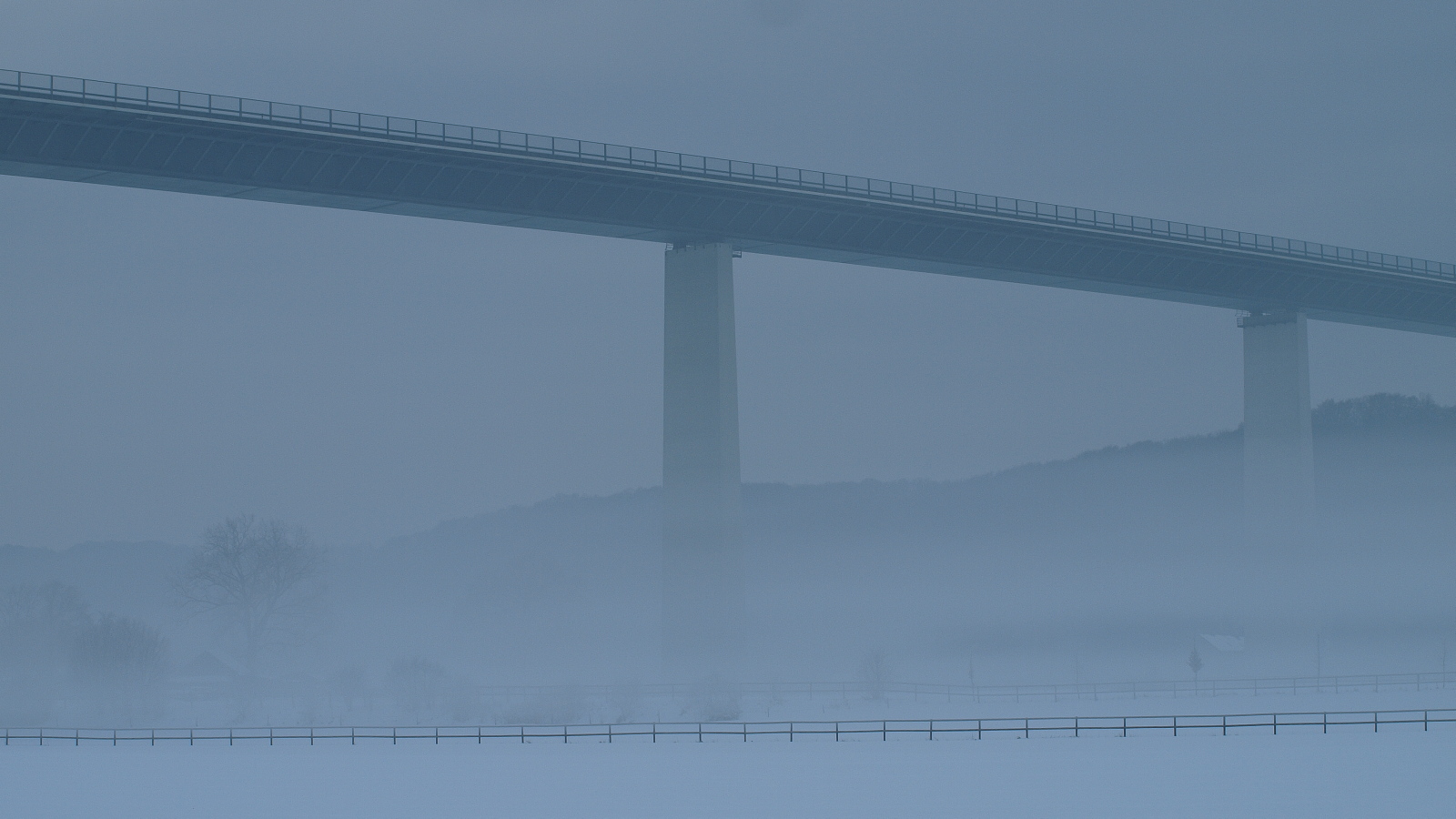 Die Ruhrtalbrücke bei Mülheim