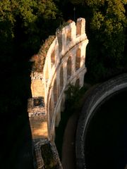 Die Ruine auf dem Ruinenberg - aufgenommen vom Normannenturm