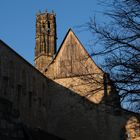 Die Ruine der Erfurter "Barfüßer-Kirche" (Südseite)