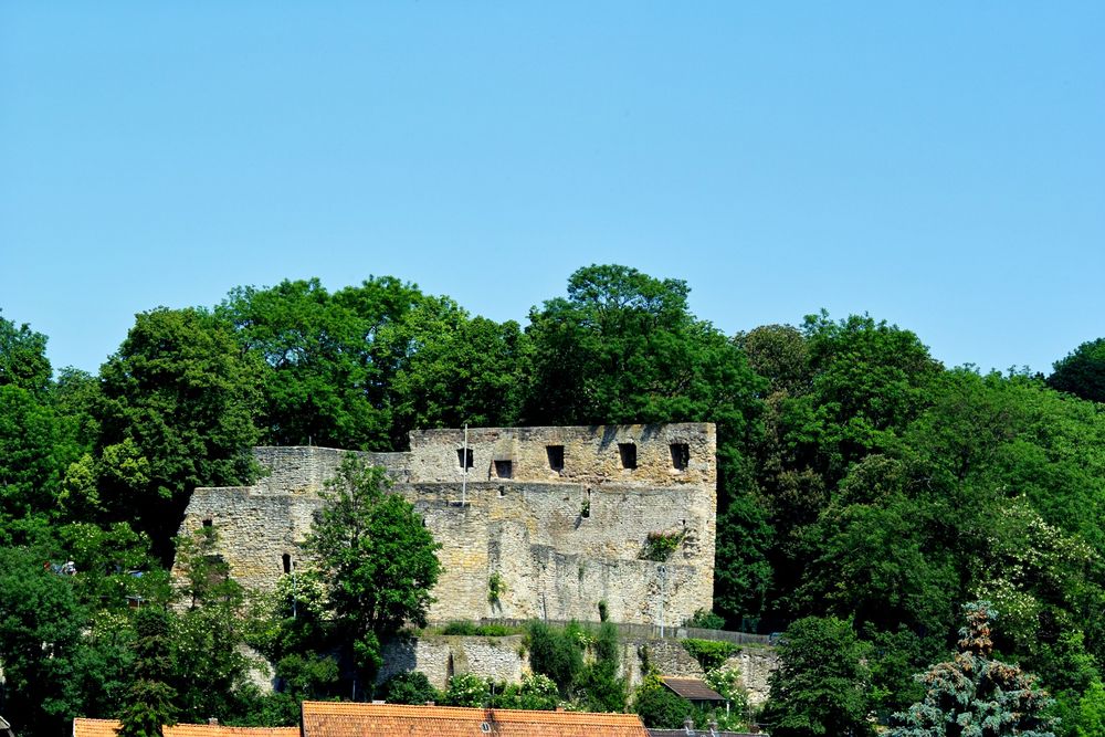 Die Ruine der Heldenburg in Salzderhelden / Einbeck.