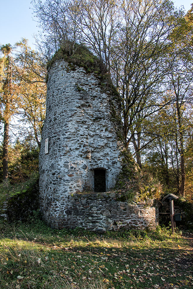 Die Ruine Königsburg...