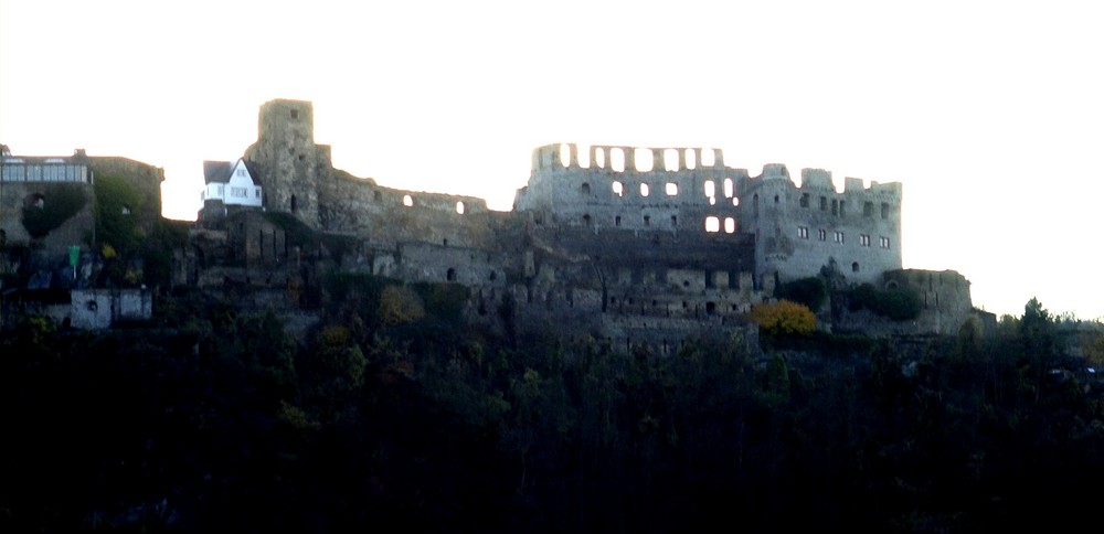 Die Ruine Rheinfels in Sankt Goar