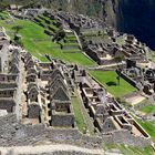 Die Ruinen am Machu Picchu...