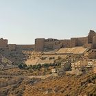 Die Ruinen der Festung Kerak (Karak) in Jordanien