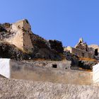 ...die Ruinen der venezianischen Burg in Akrotiri...