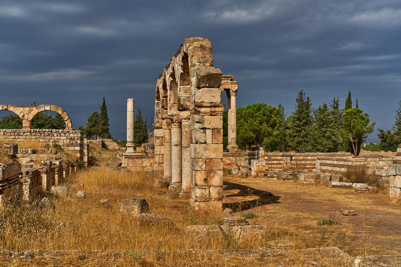 Die Ruinen von Anjar (Libanon) II